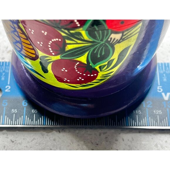 Hand-Painted Russian Matryoshka Nesting Dolls Set Of Five 6.5” tall Gift - Picture 10 of 15